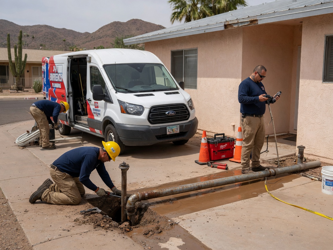 Emergency Plumbing Services in 85001