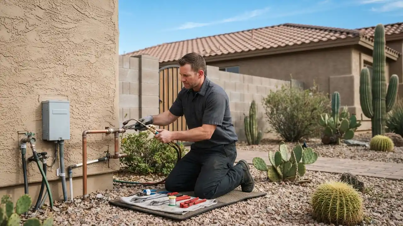 10 Common Plumbing Emergencies and How to Handle Them: plumber repairing pipe