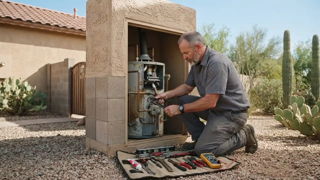 What to Do If Your Water Heater Stops Working Suddenly: plumber water heater repair