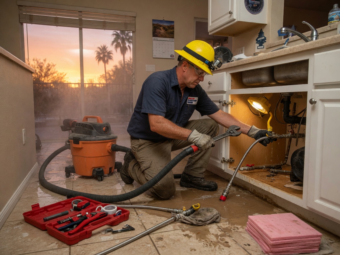 Emergency Water Leak Repair in Phoenix